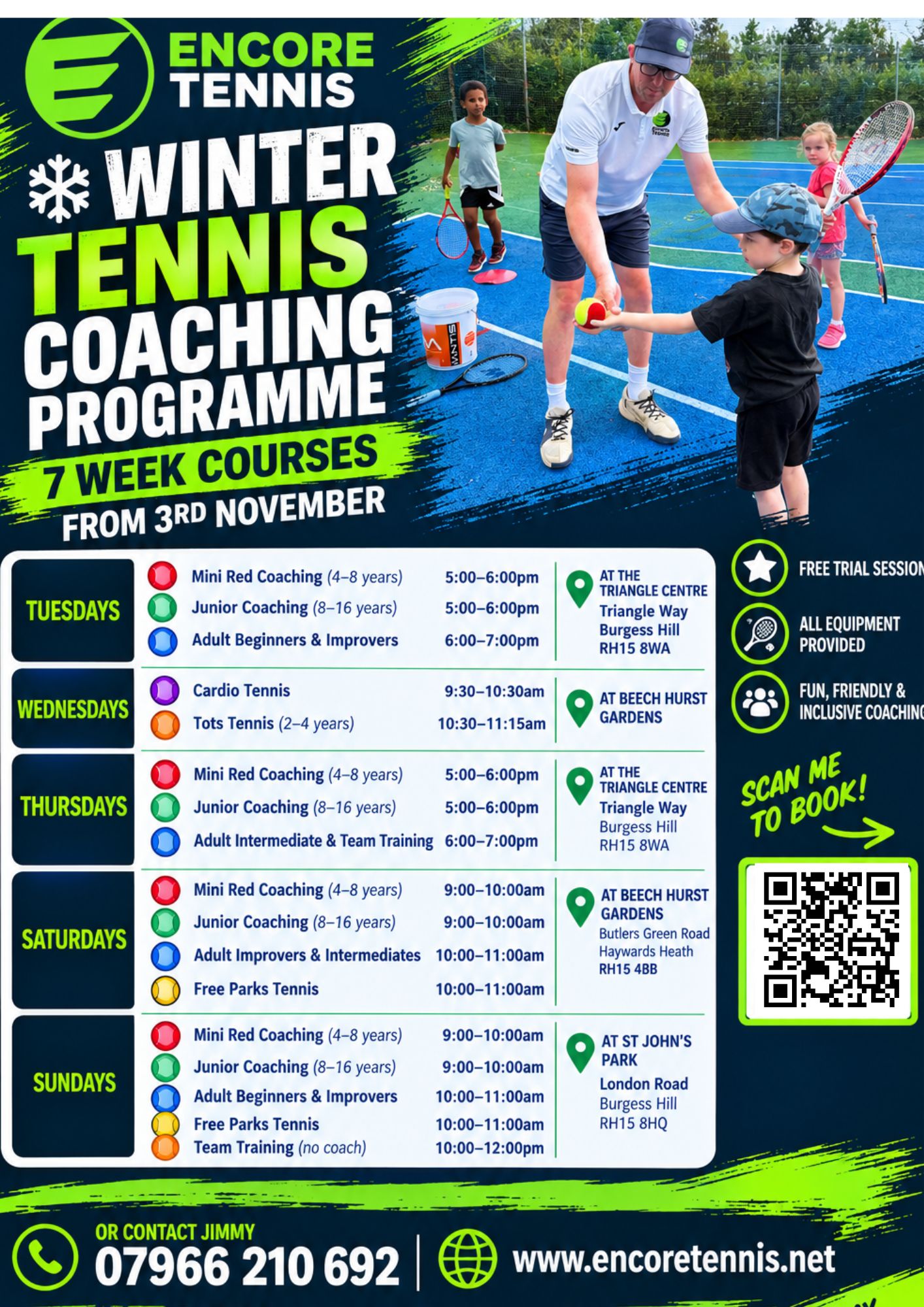 Winter Coaching Courses